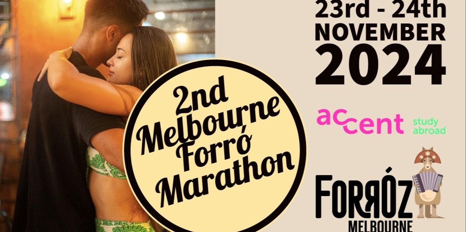 Banner image for 2nd Melbourne Forro Marathon 23-24 November