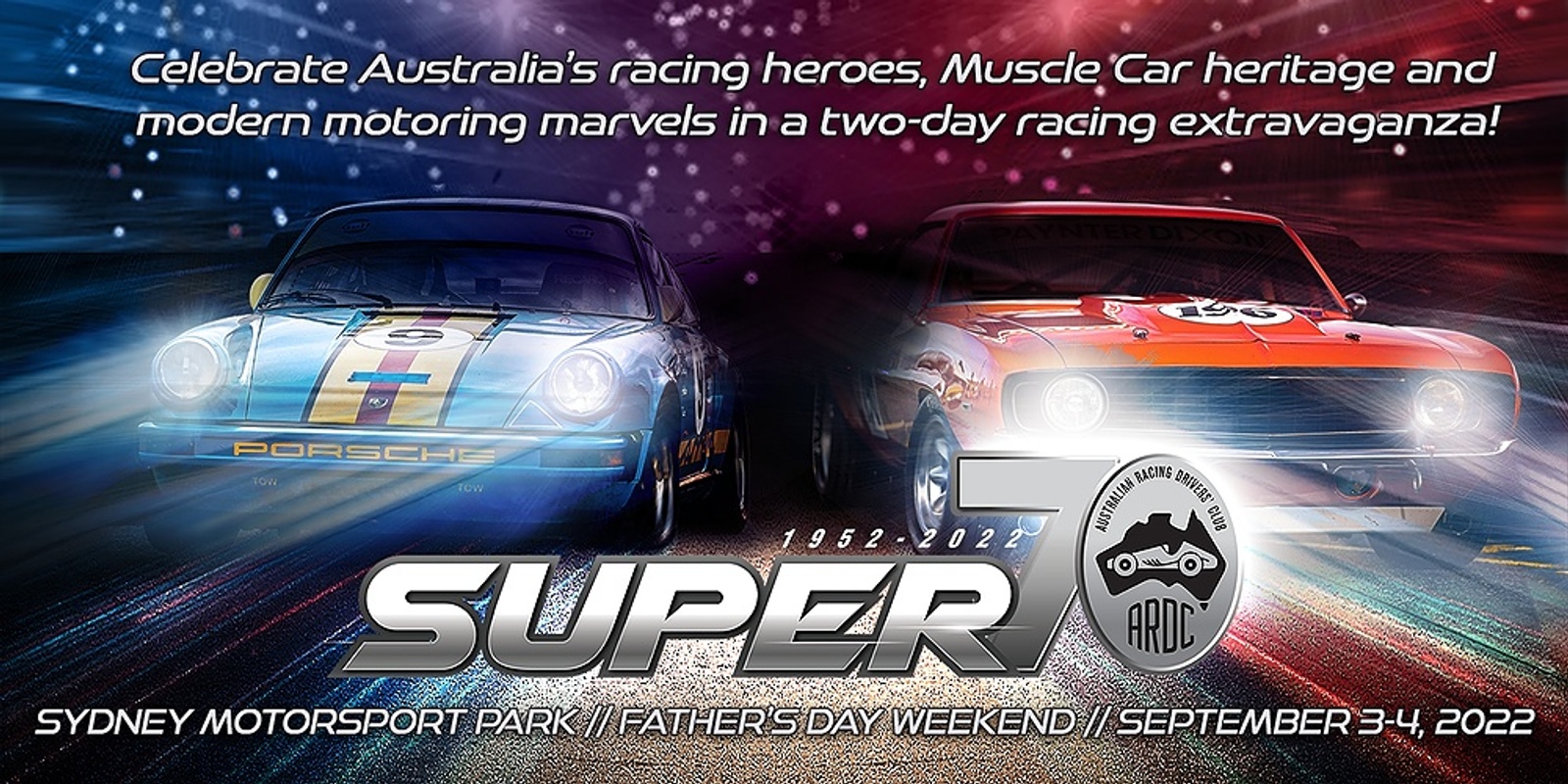 Banner image for ARDC Super 70th Weekend 
