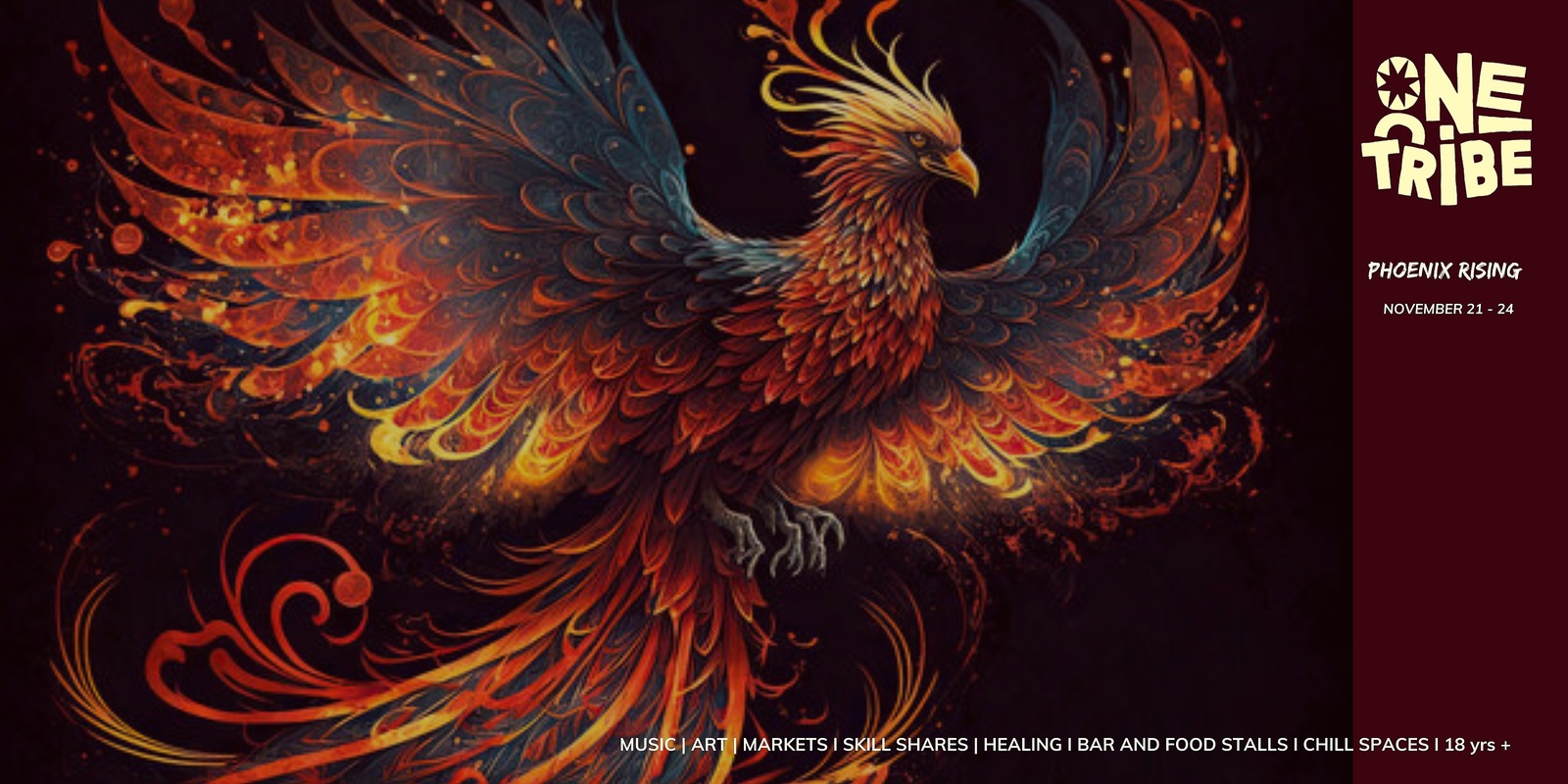 Banner image for Phoenix Rising: brought to you by One Tribe Events