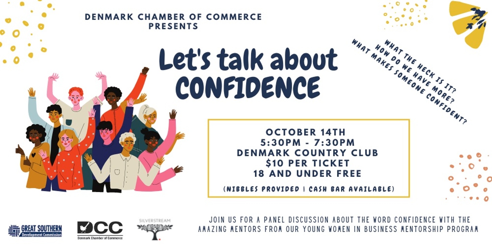 Banner image for Let's talk about Confidence - A Women in Business Panel Discussion