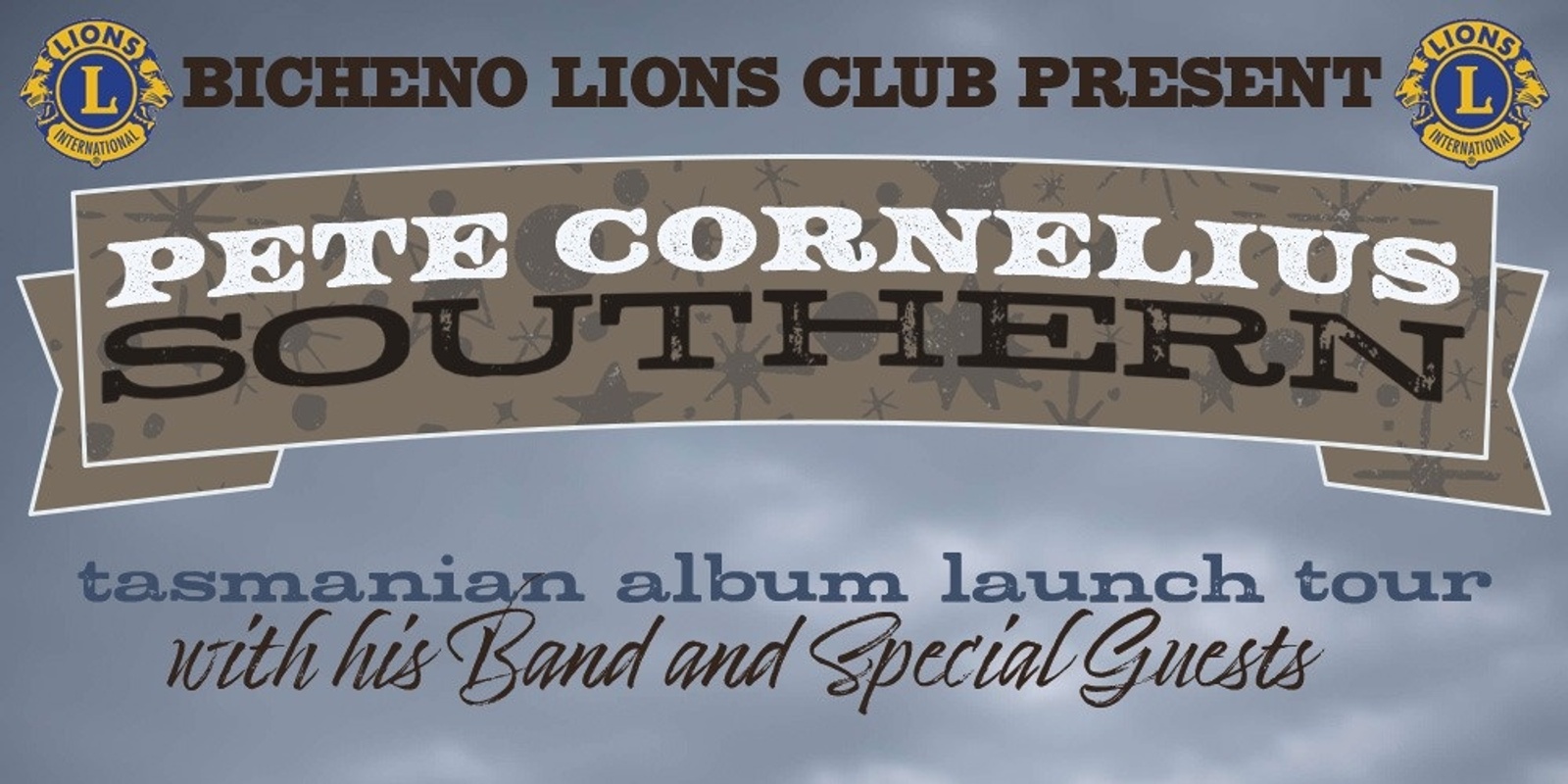 Banner image for Pete Cornelius - Album Launch - Bicheno Memorial Hall