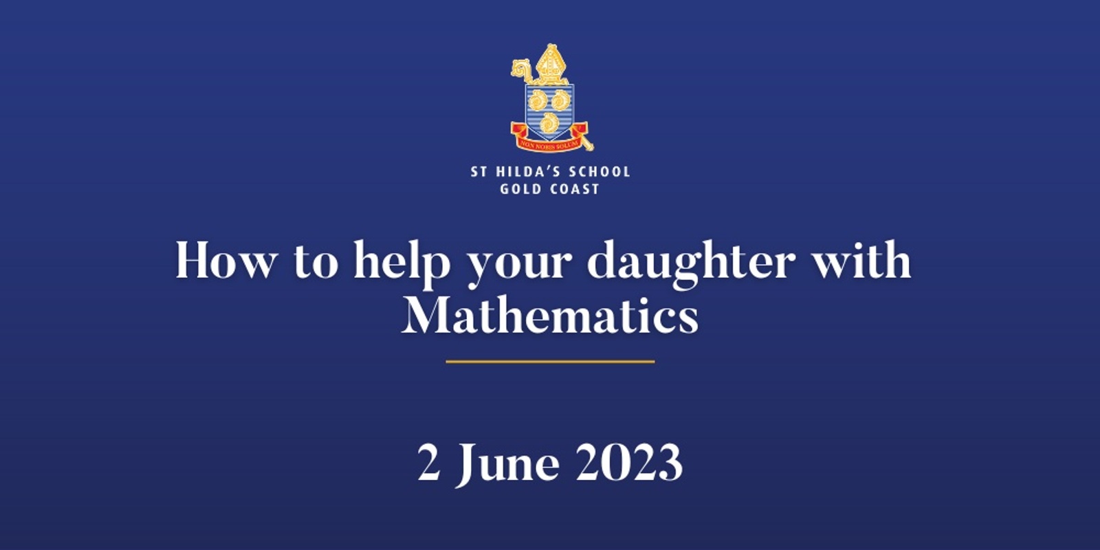 Banner image for How to help your daughter with Mathematics - Prep to Year 2