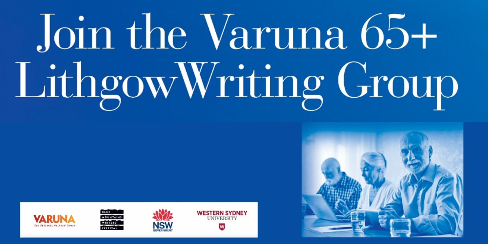 Banner image for THE VARUNA 65+ LITHGOW WRITING GROUP 