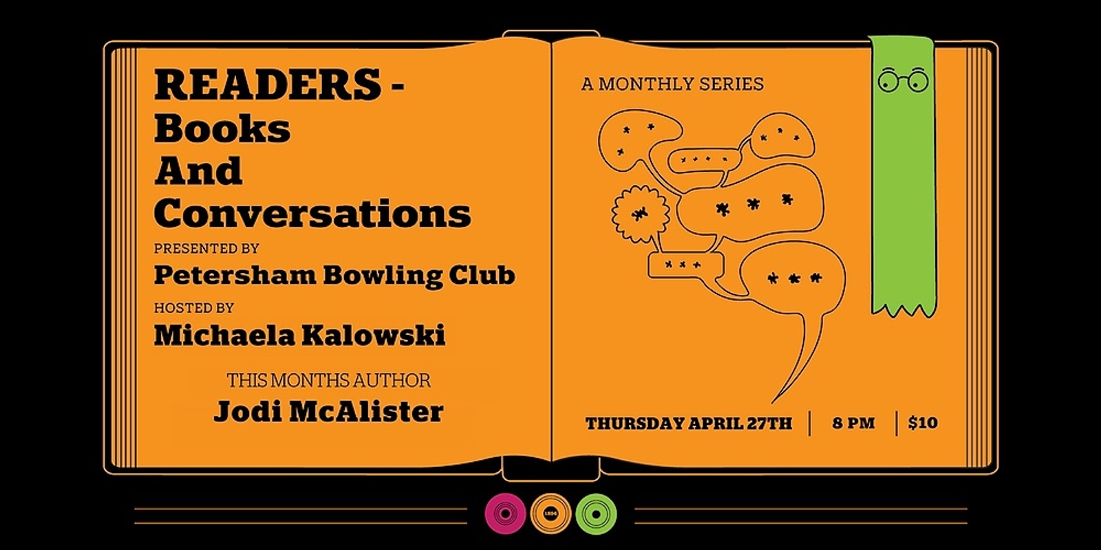 Banner image for READERS - Books and Conversations with Jodi McAlister 
