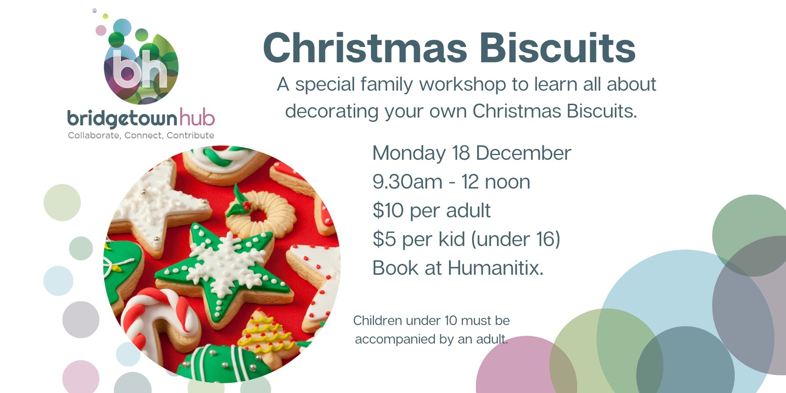Banner image for Christmas Biscuits - FAMILY WORKHOP