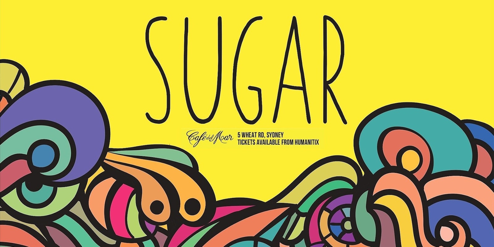 Banner image for SUGAR SUNDAY Session Vol 2.. Soulful, funky, disco house and conversation with Gina Chick Author of the Memoir 'We are All Stars'