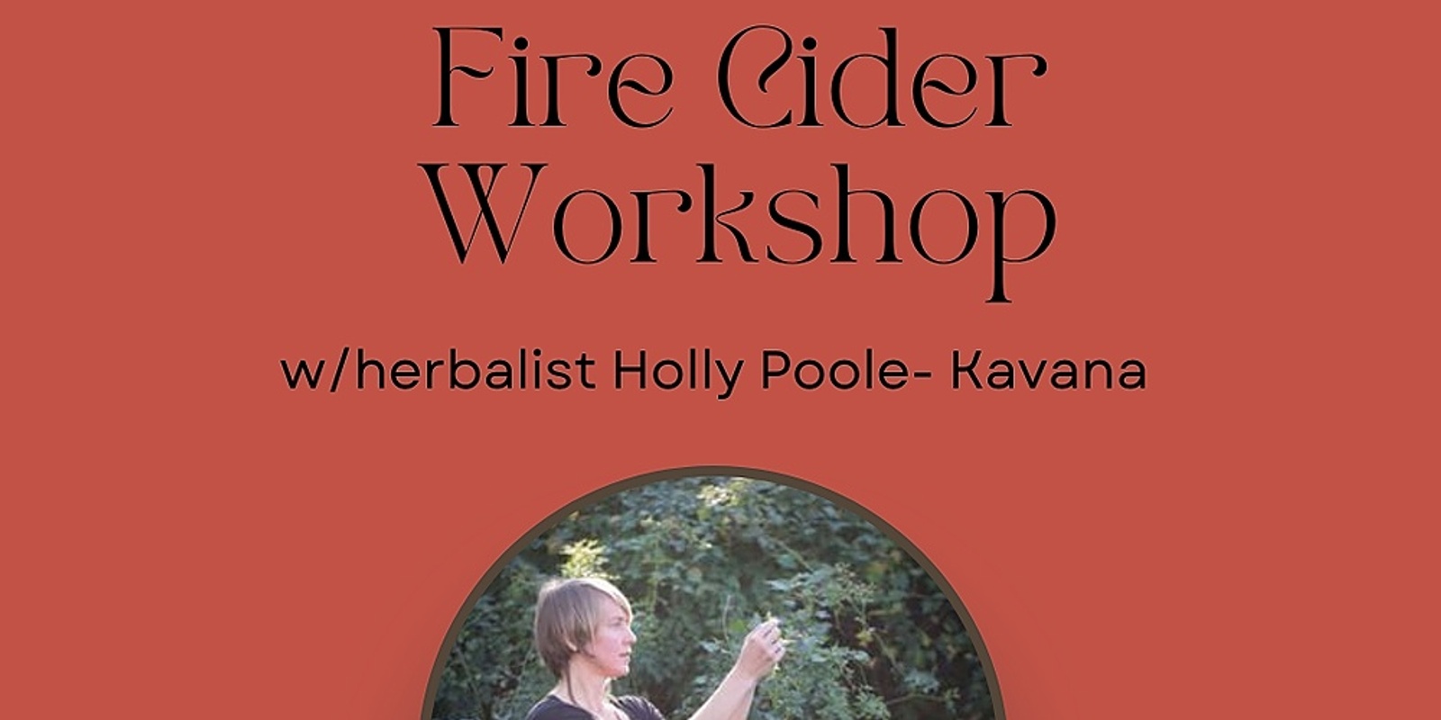 Banner image for Fire Cider Workshop