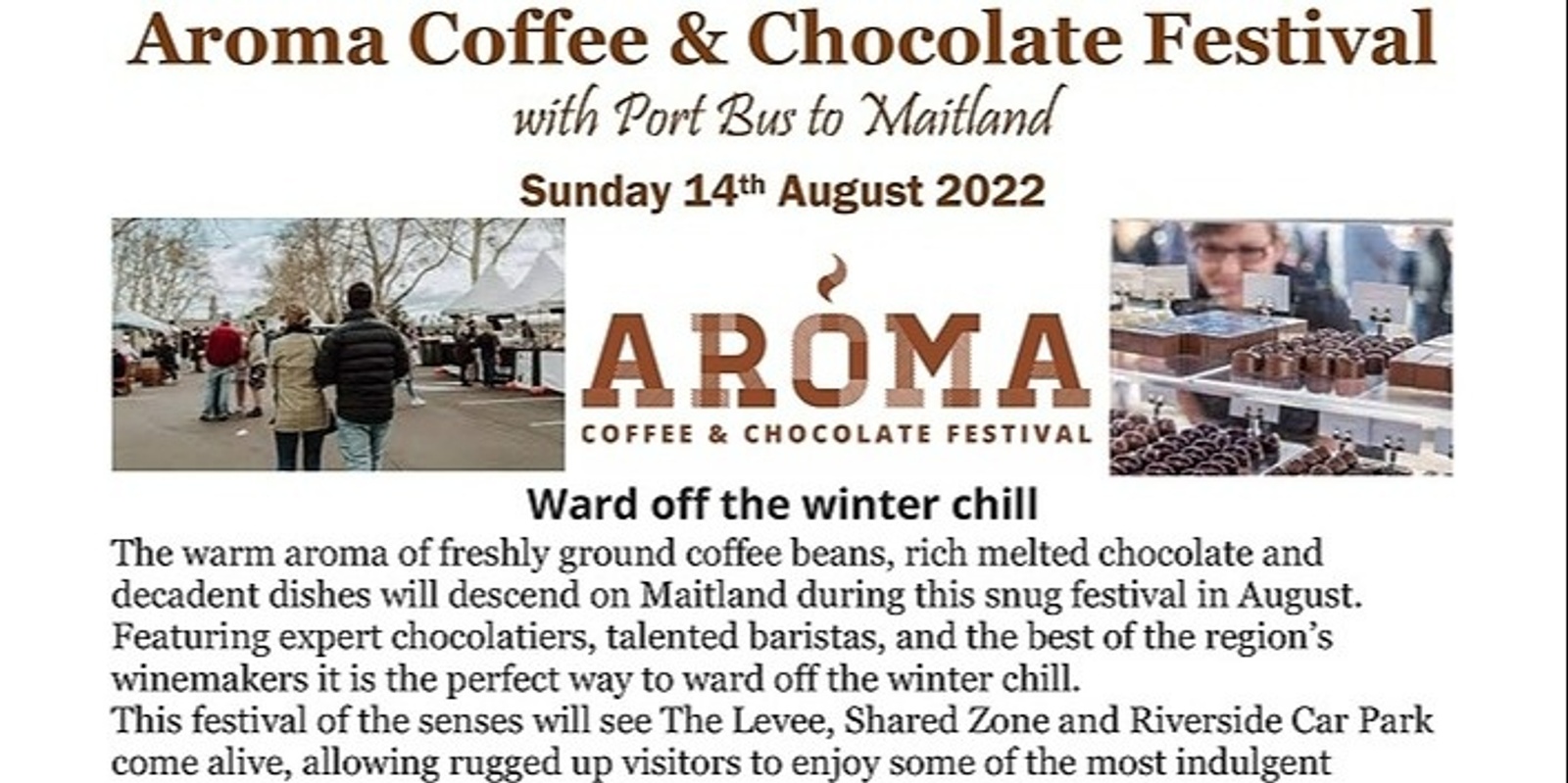 Banner image for Aroma Coffee & Chocolate Festival