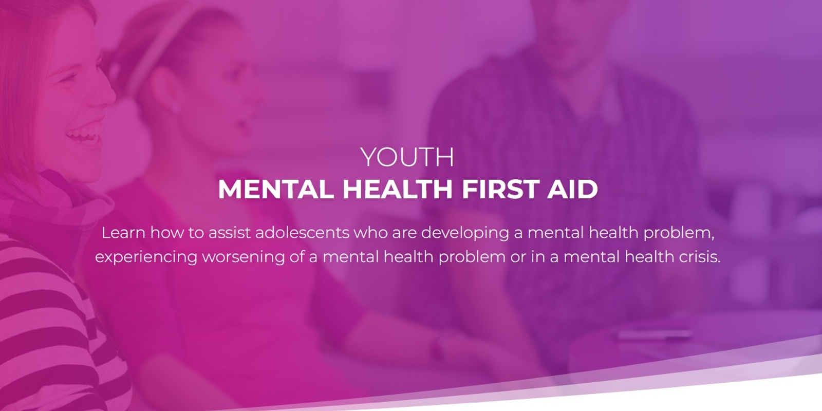 Banner image for Youth Mental Health First Aid (Sydney)