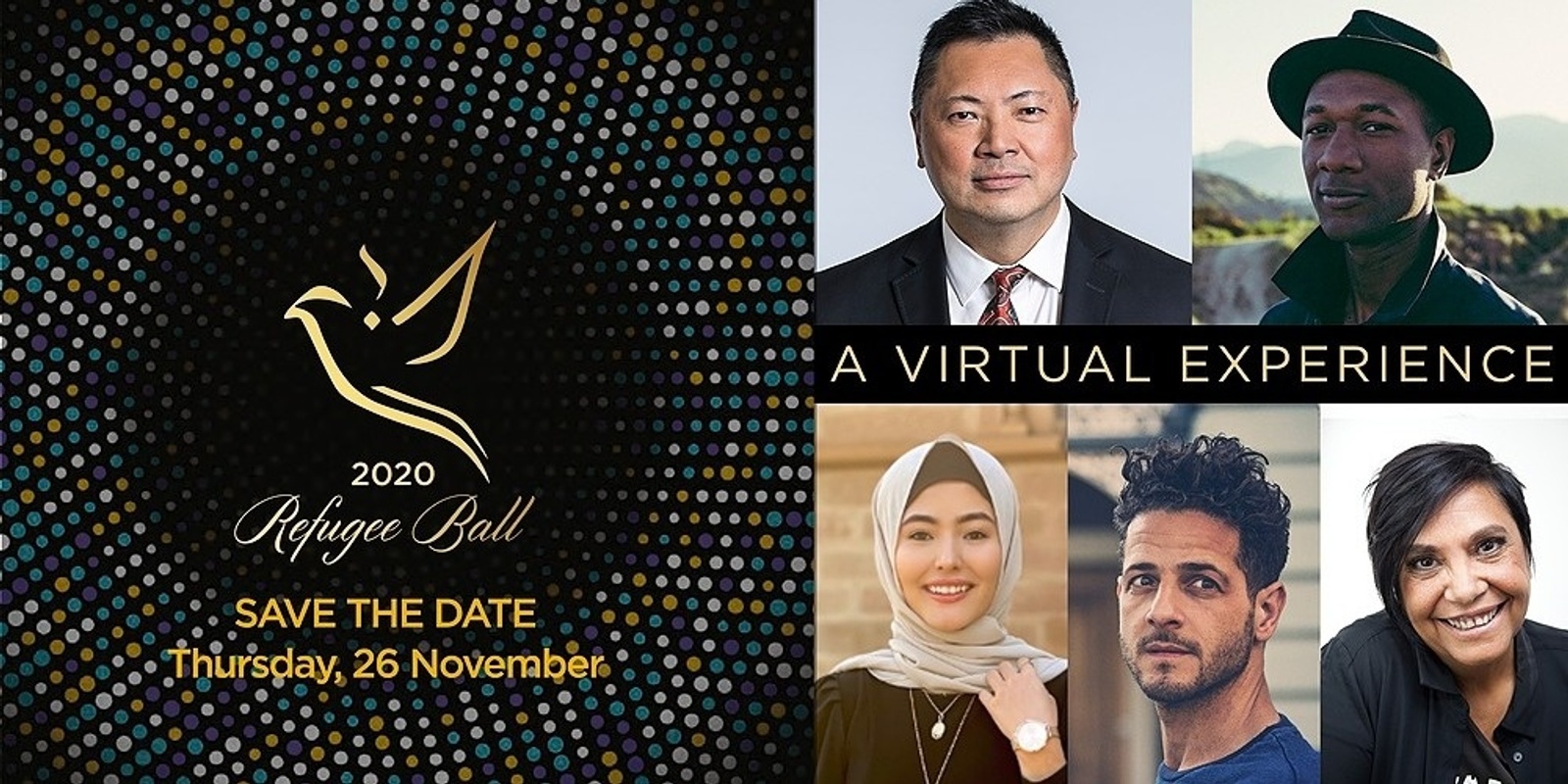 Banner image for 2020 Virtual Refugee Ball and Fundraiser | FREE ONLINE EVENT