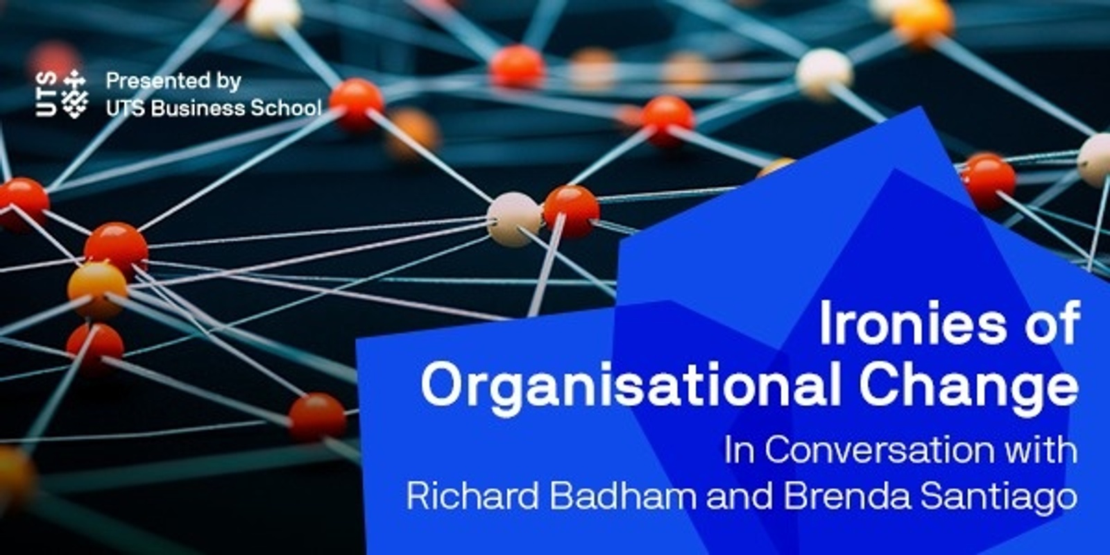 Banner image for In Conversation with Richard Badham and Brenda Santiago, authors of Ironies of Organisational Change