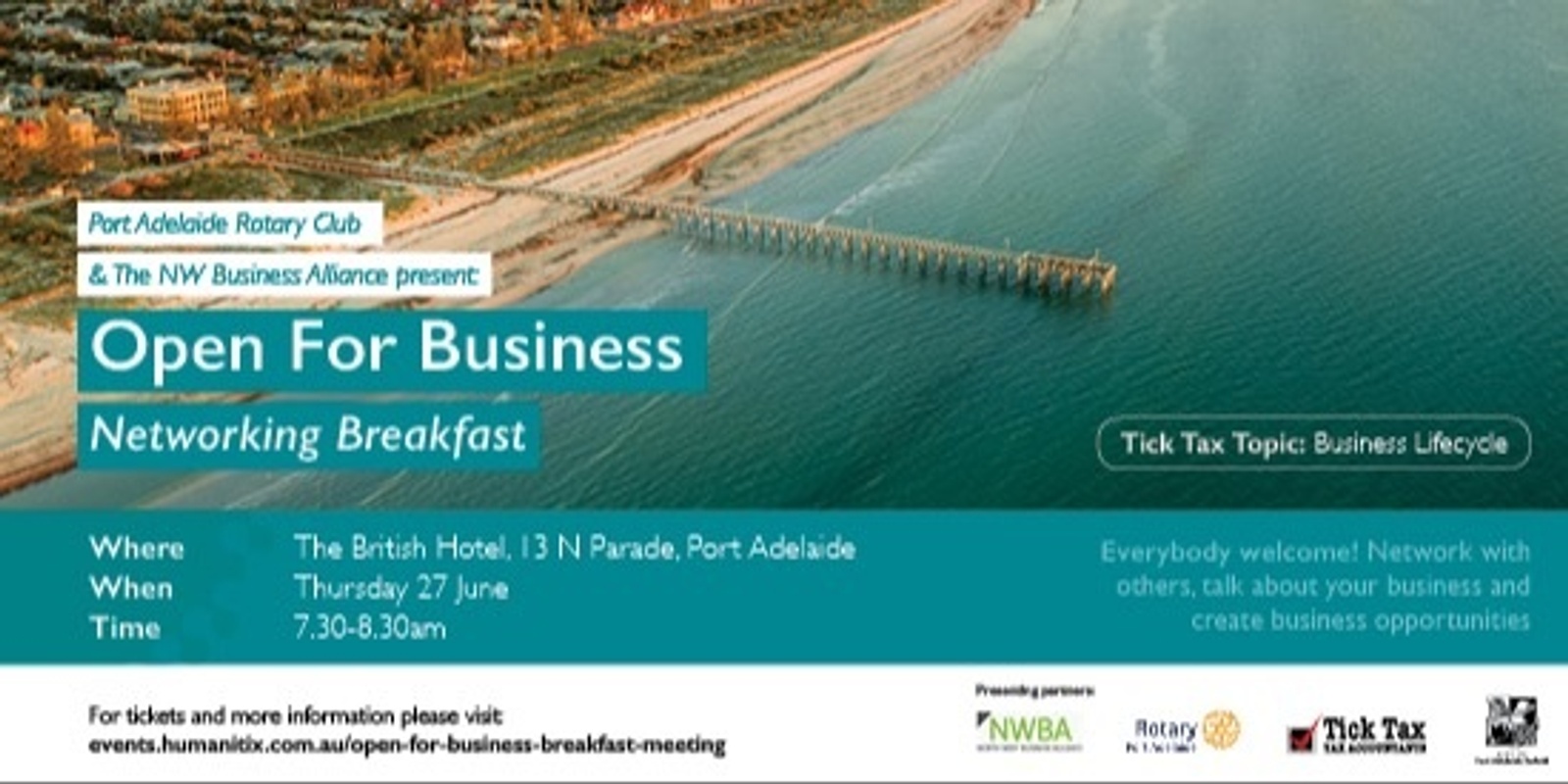 Banner image for Open For Business Breakfast Meeting