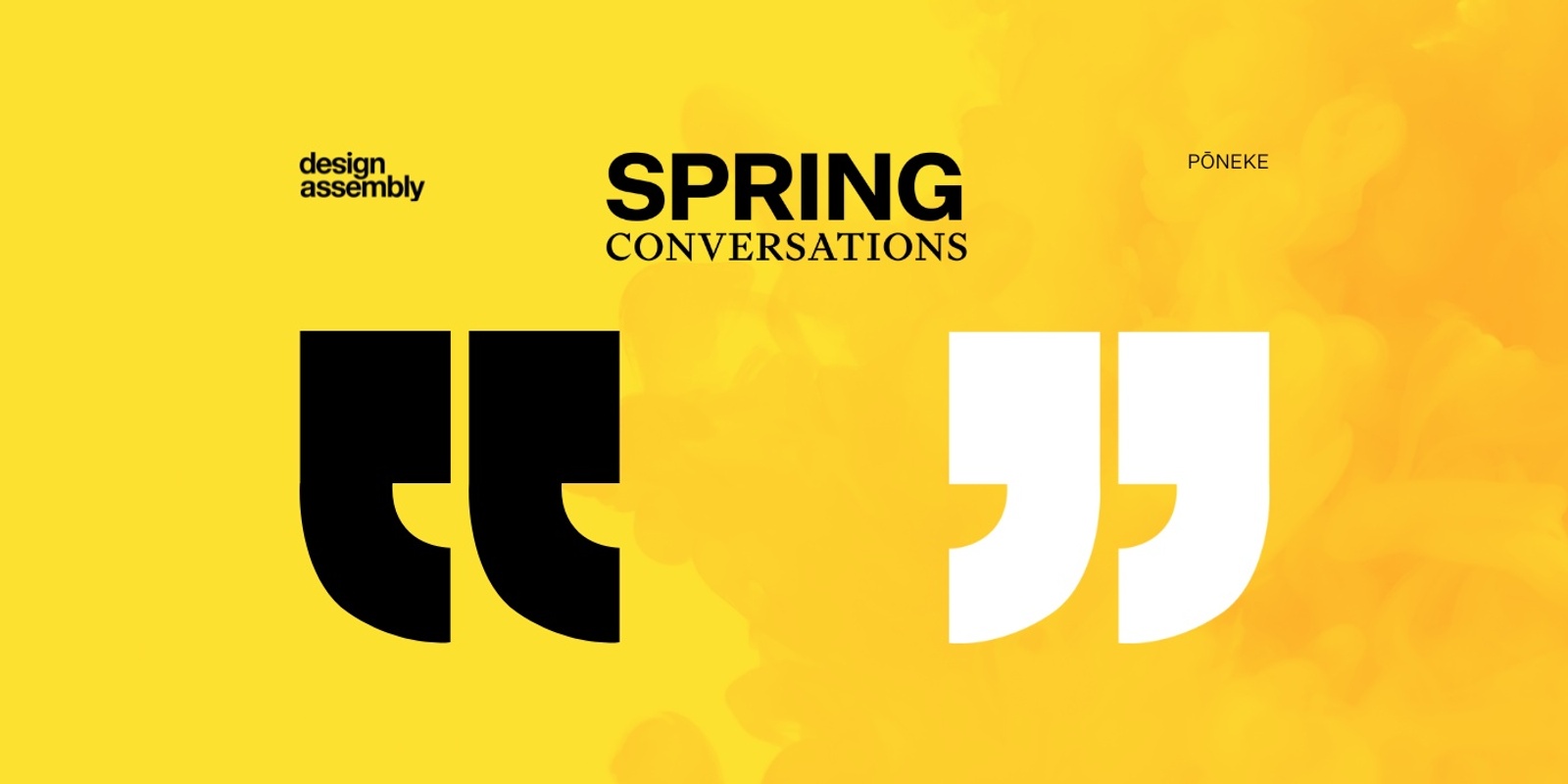 Banner image for Design Assembly Event | Spring Conversations 2024 | Pōneke Wellington