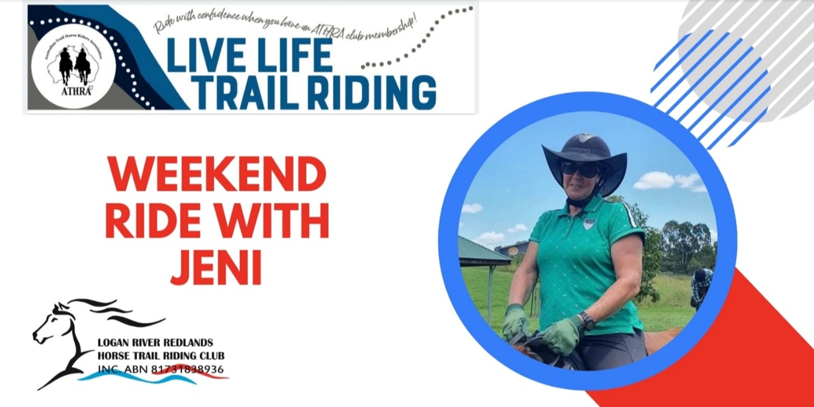 Banner image for Trail Ride - Henderson Reserve, With Jeni