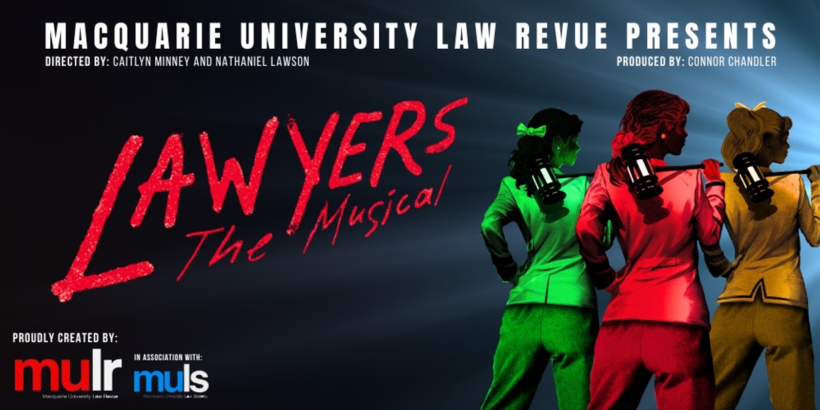 Banner image for Macquarie University Law Revue 23' - 'Lawyers'