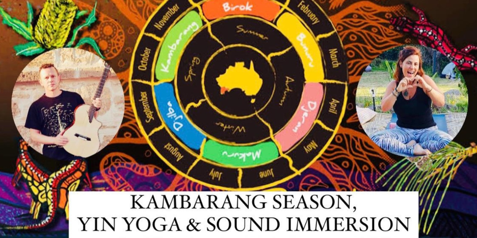 Banner image for KAMBARANG SEASON, YIN YOGA & SOUND IMMERSION