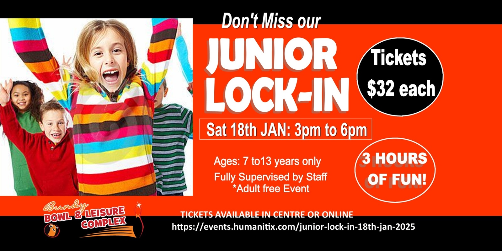 Banner image for JUNIOR LOCK-IN 18TH JAN 2025