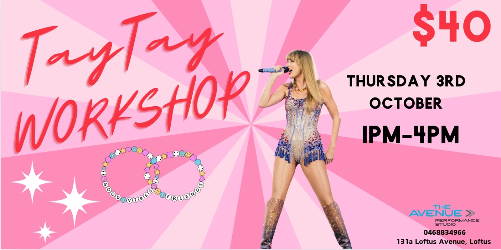 Banner image for Tay Tay Party Workshop