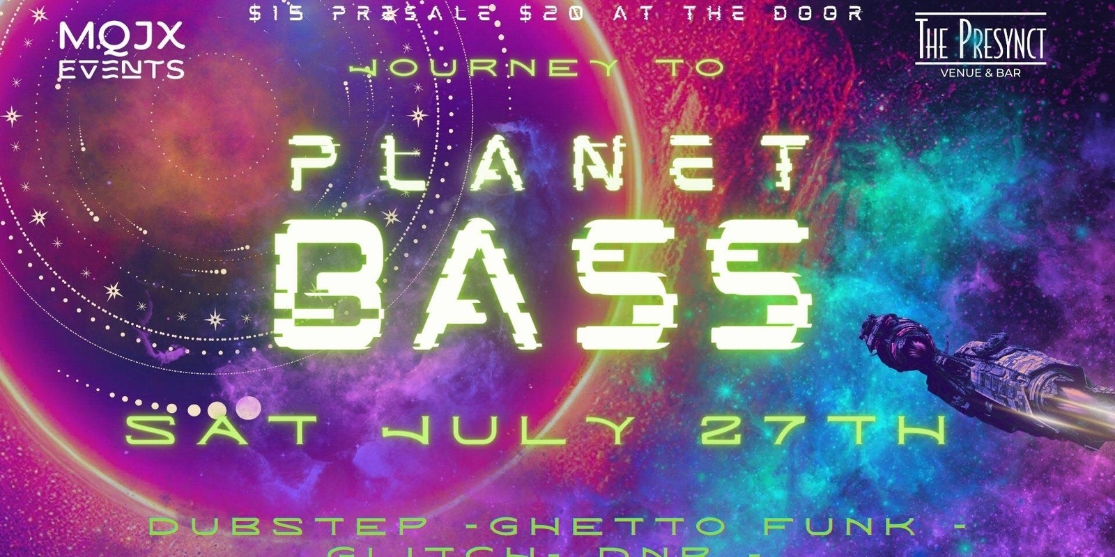 Banner image for Journey to Planet Bass 4