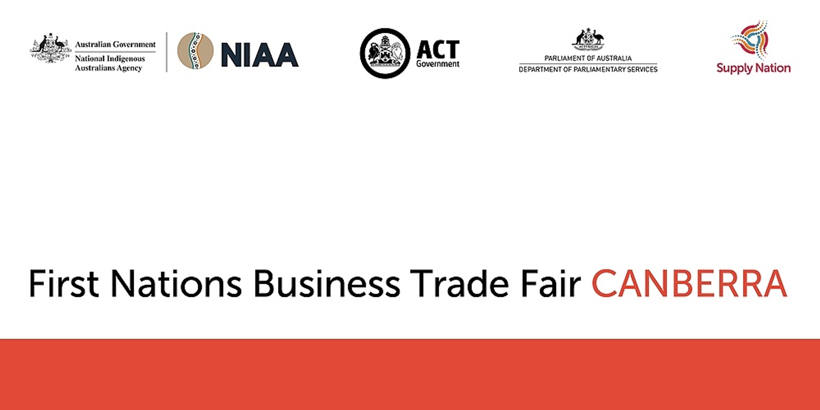 Banner image for First Nations Business Trade Fair (Canberra) - Exhibitor Registration