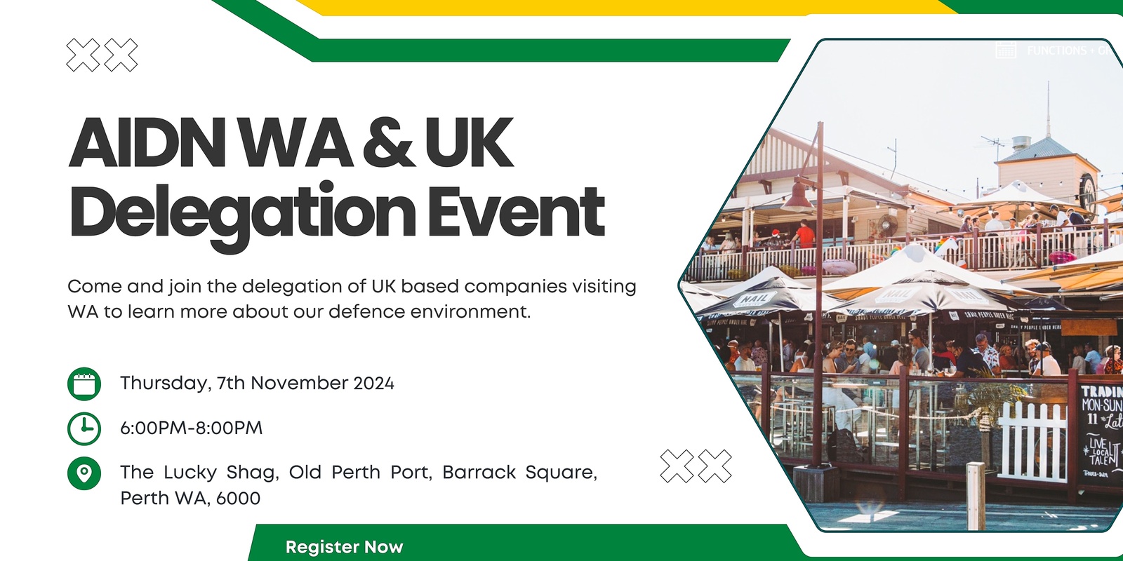 Banner image for AIDN WA & UK Delegation Event