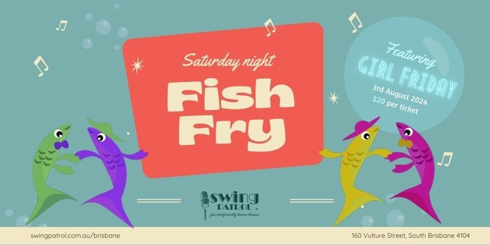 Banner image for Saturday Night Fish Fry with Girl Friday