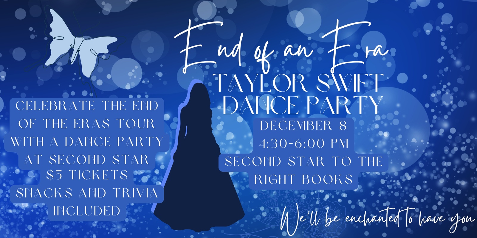 Banner image for End of an Era Taylor Swift Dance Party