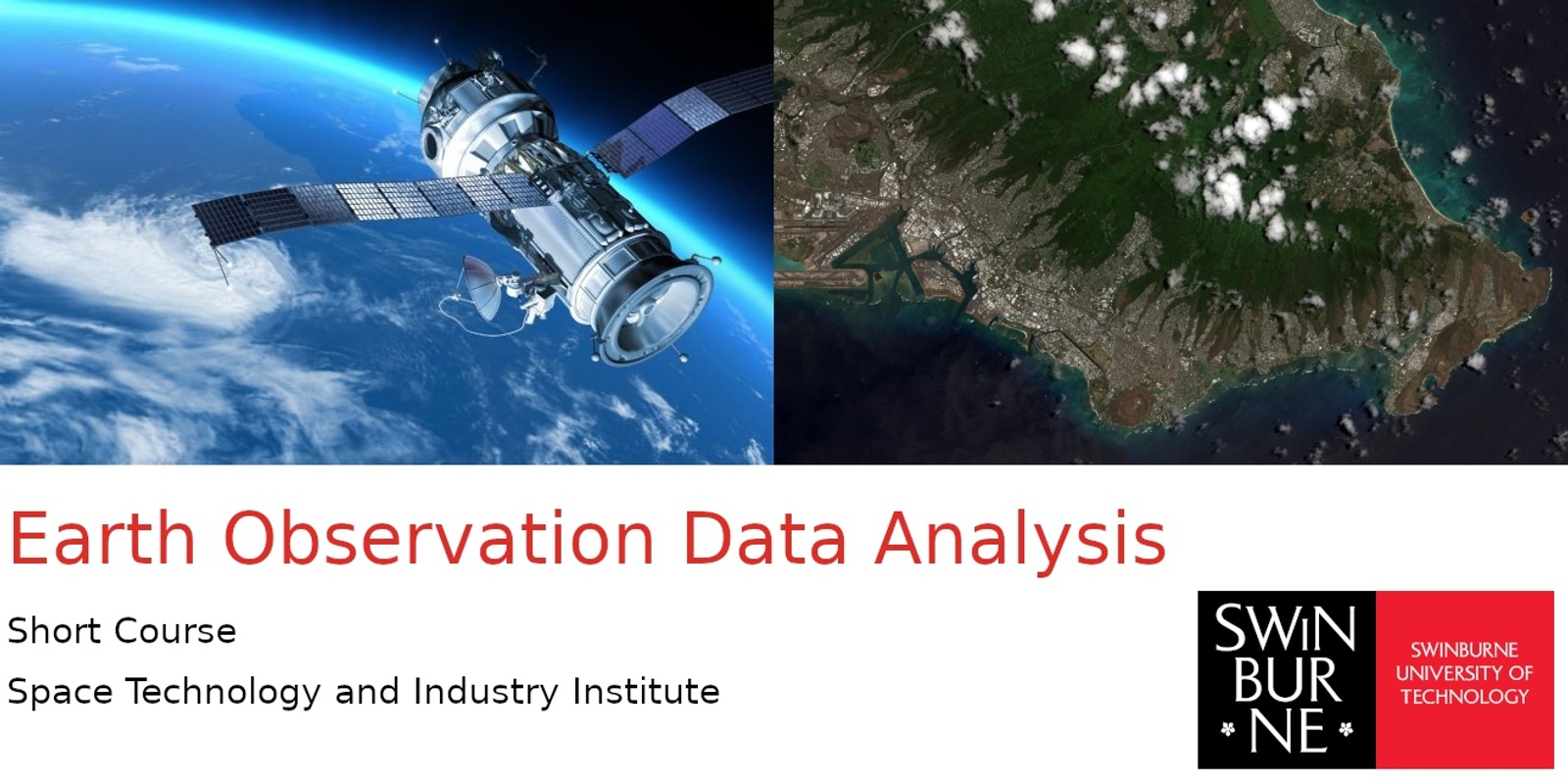 Banner image for Short Course: Earth Observation Data Analysis