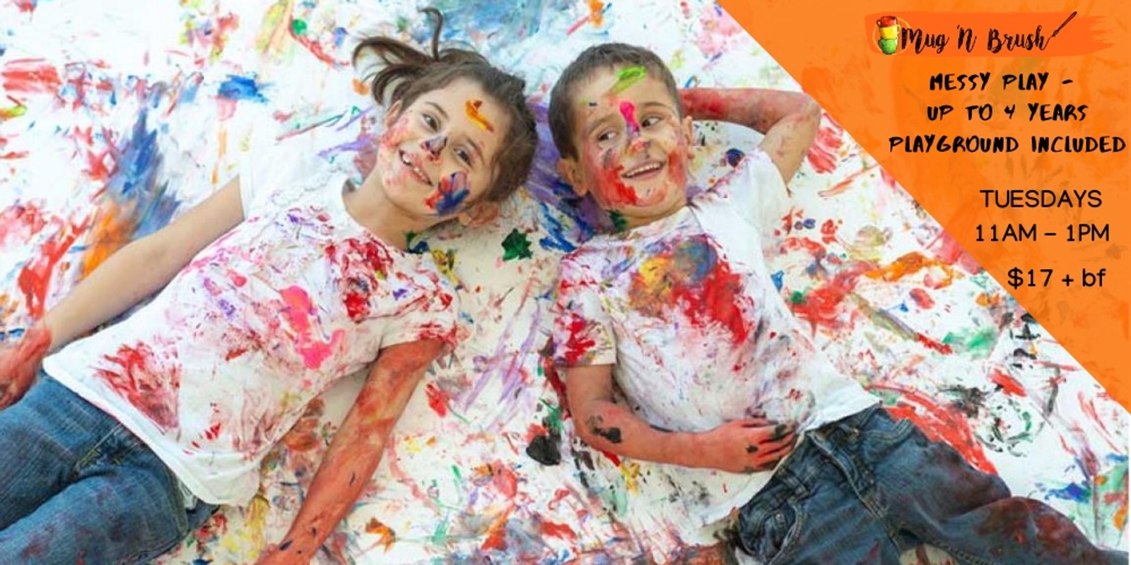 Banner image for Messy Play - up to 4 years