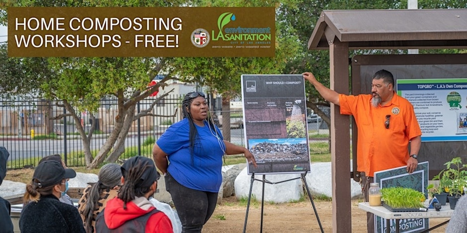 Banner image for Home Composting & Urban Gardening Workshops - South LA Wetlands