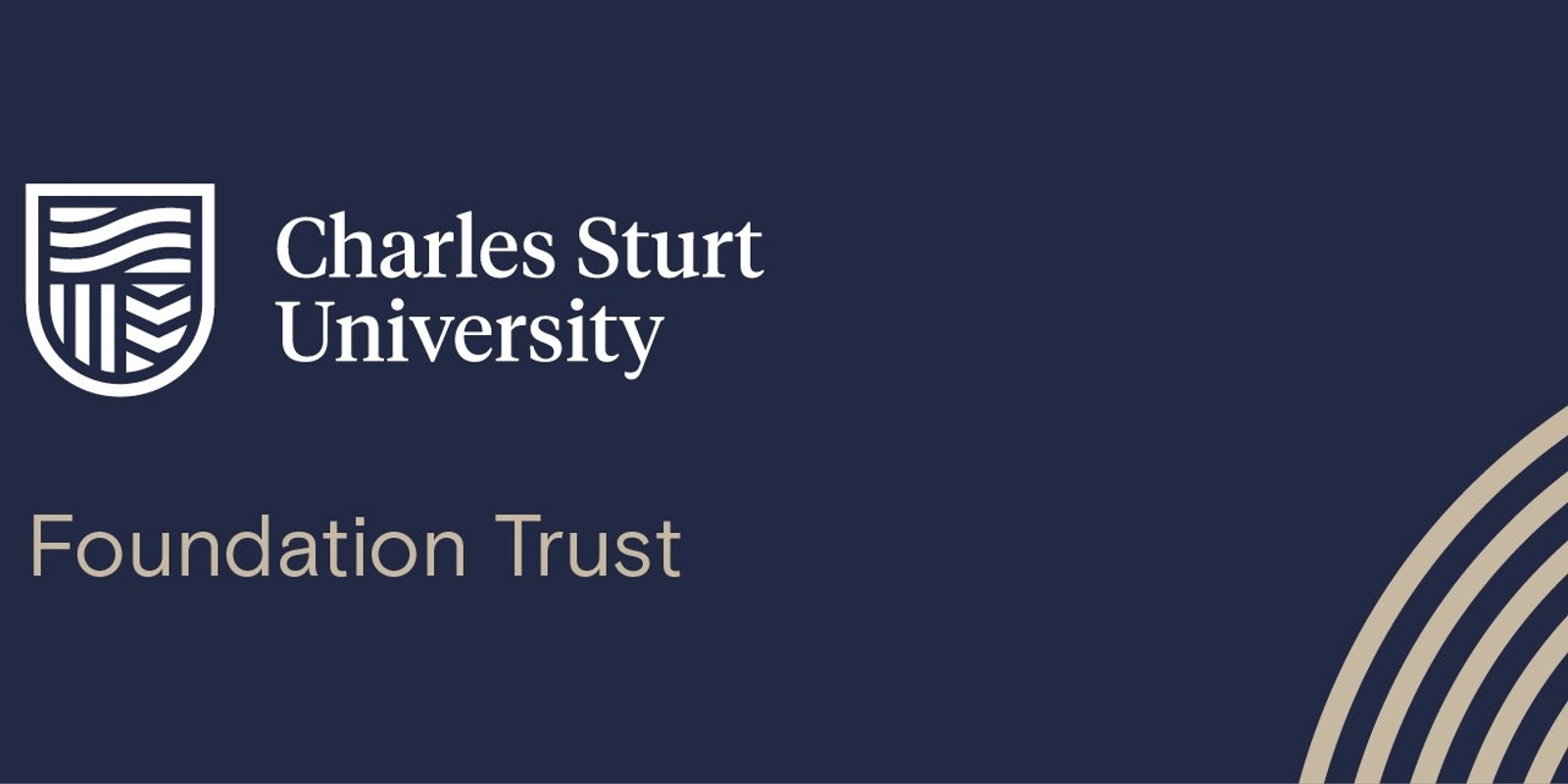 Charles Sturt Foundation's banner