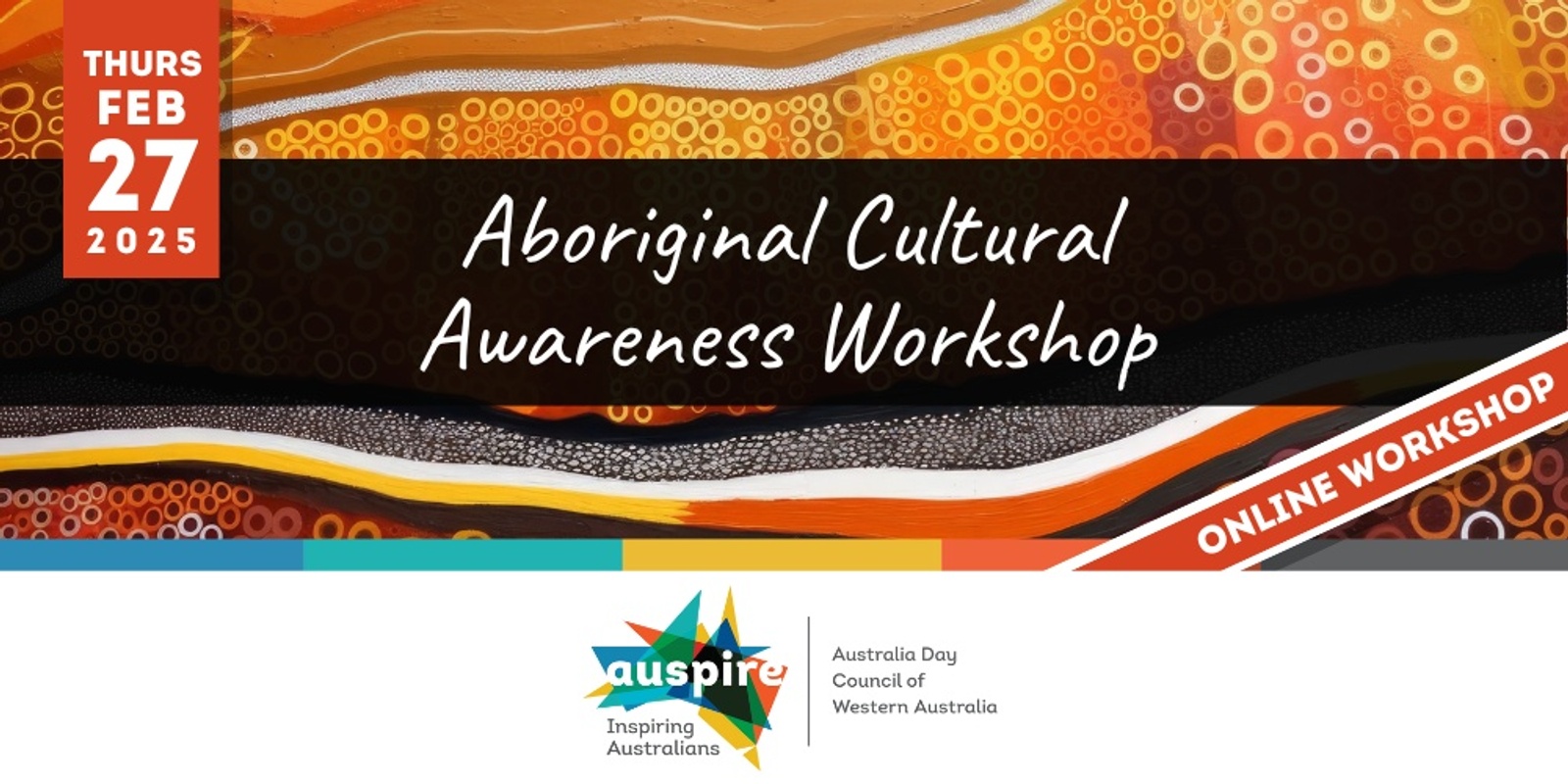 Banner image for 27 February 2025: Online Aboriginal Cultural Awareness Workshop