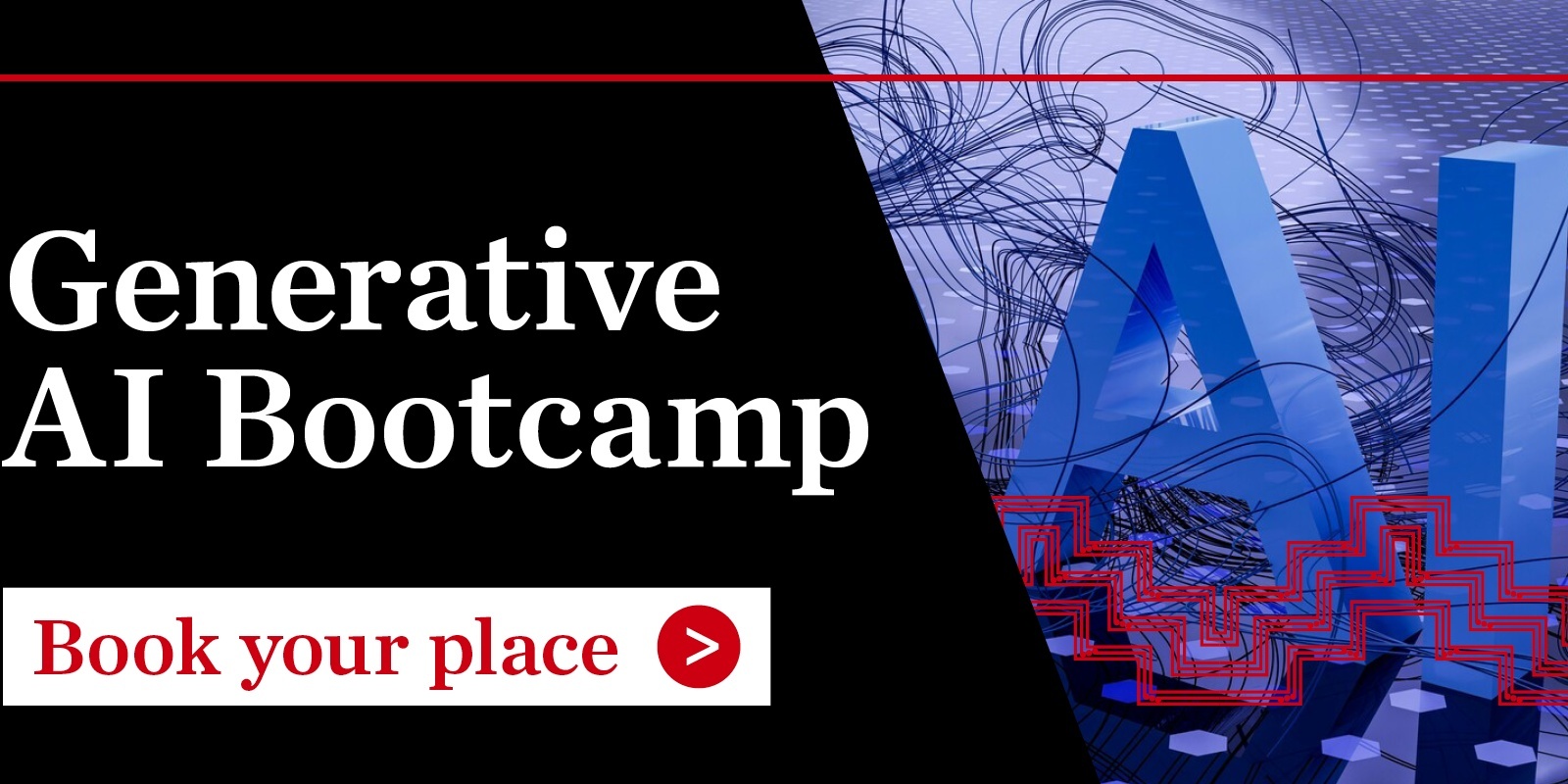 Banner image for Generative AI Bootcamp - Oct 2024