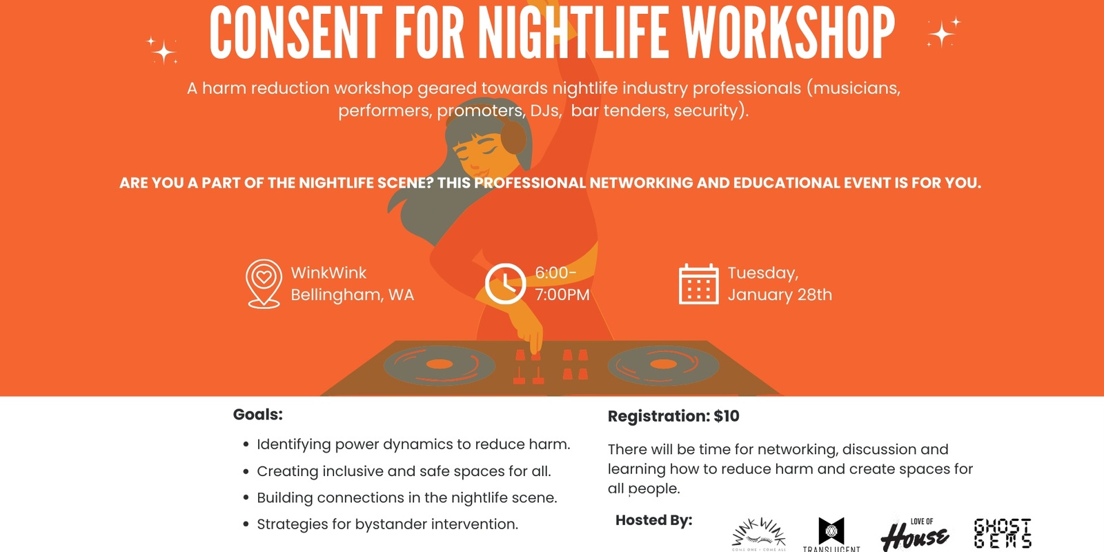 Banner image for Consent for Nightlife Workshop