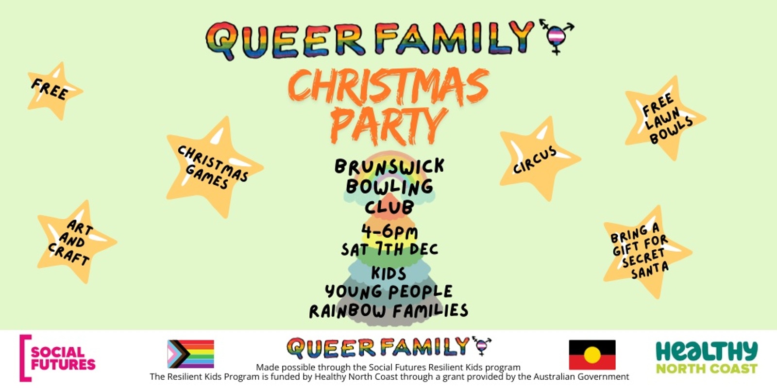 Banner image for Queer Family Youth Christmas Party