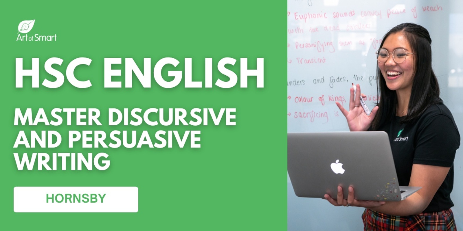 Banner image for HSC English - Master Discursive and Persuasive Writing [HORNSBY CAMPUS]