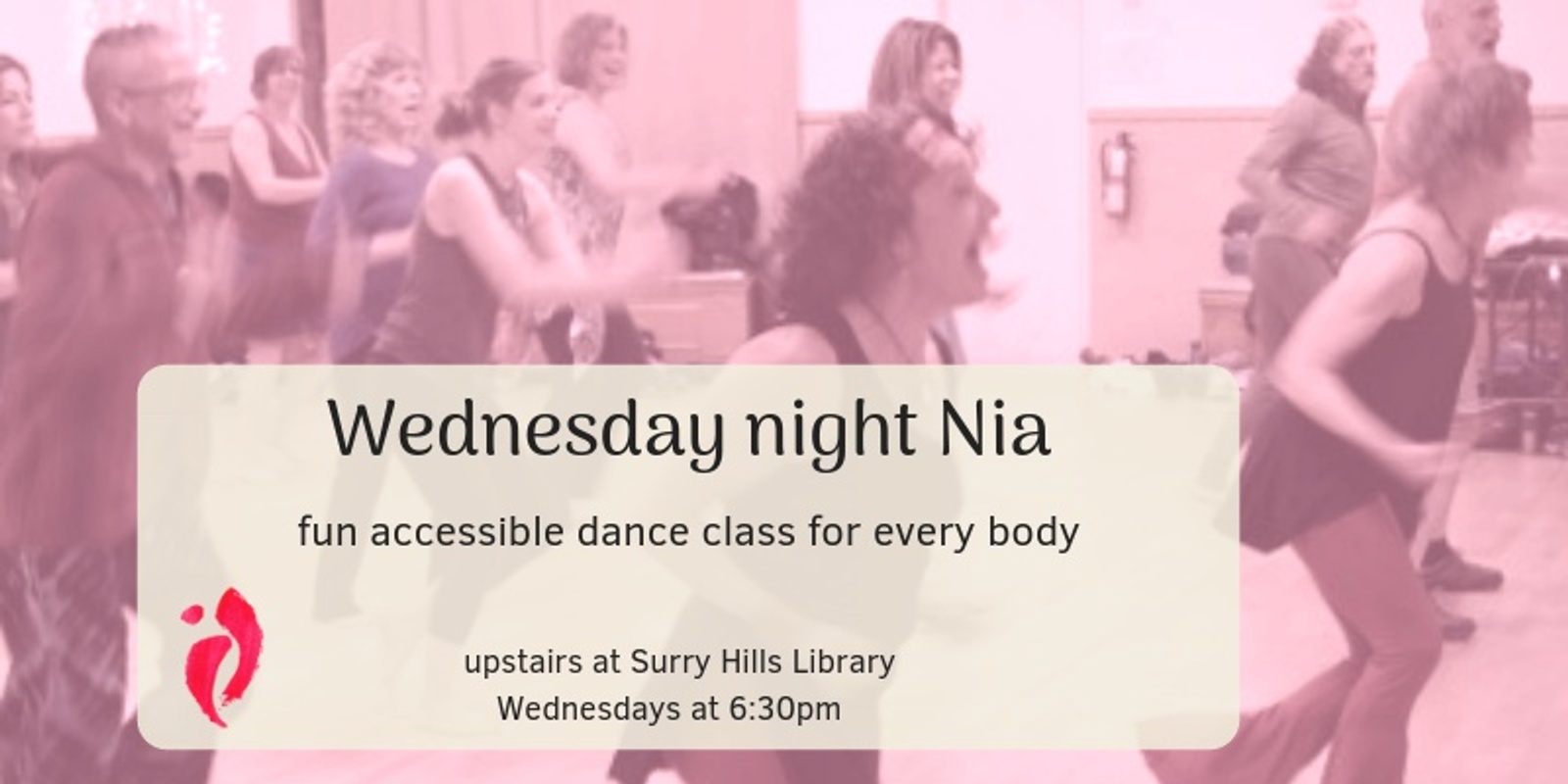 Banner image for Weds evening Nia dancing in Surry Hills