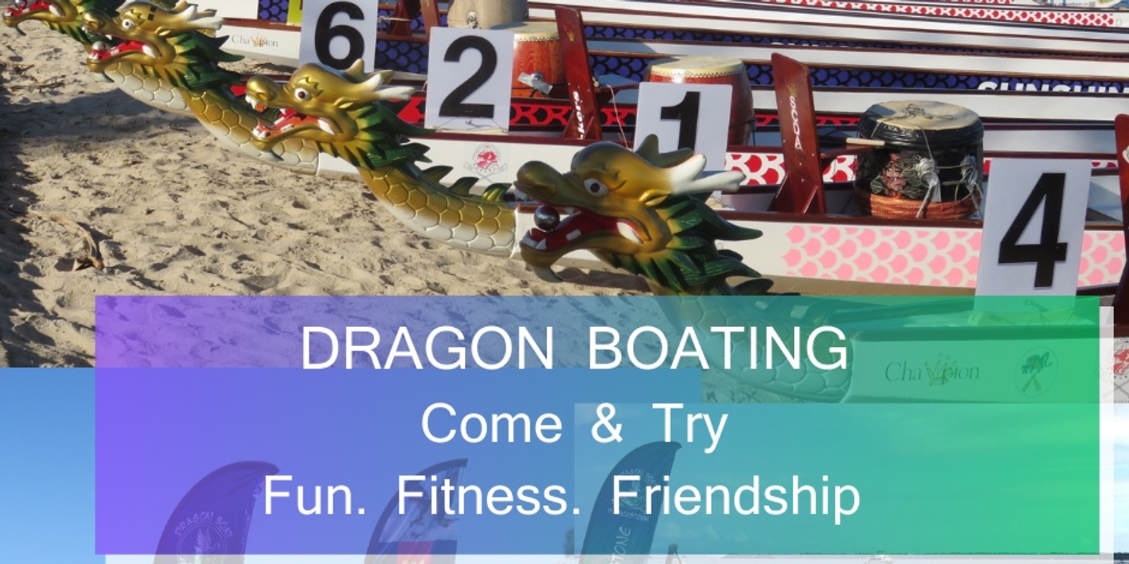 Banner image for Come & Try Dragon Boat  Sat 6 & Sun 7 July 