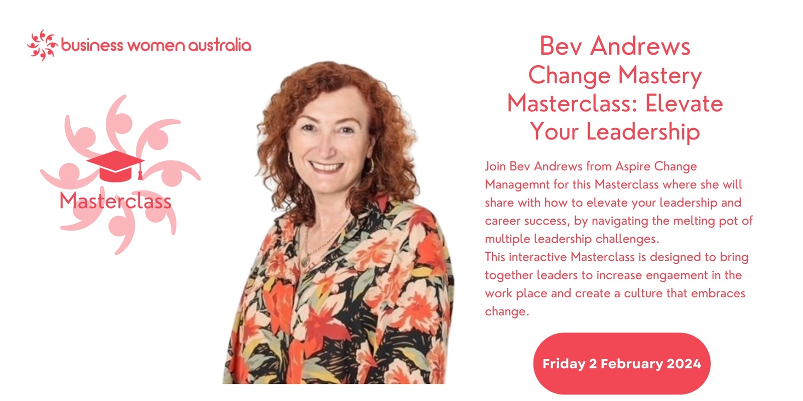 Banner image for Change Mastery Masterclass: Elevate Your Leadership