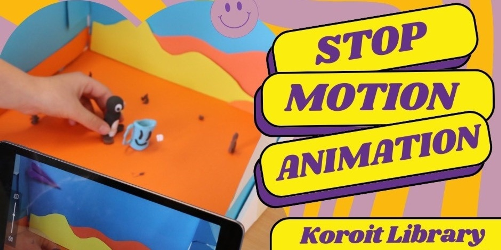 Banner image for Koroit Library - Stop Motion Animation with One Day Studios