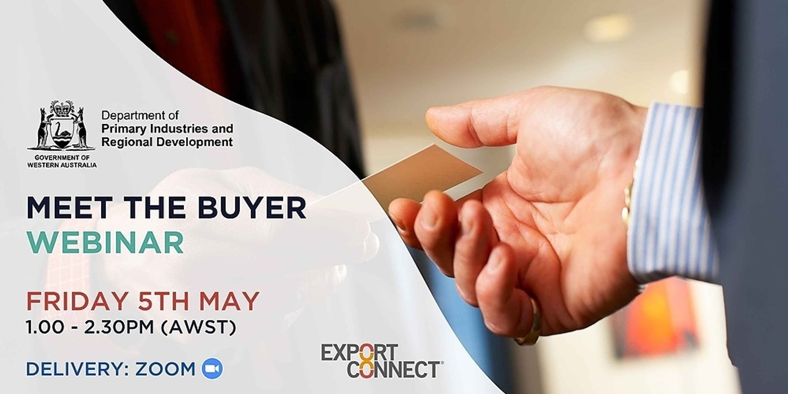 Banner image for DPIRD Meet the Buyer Webinar | Fri 5th May