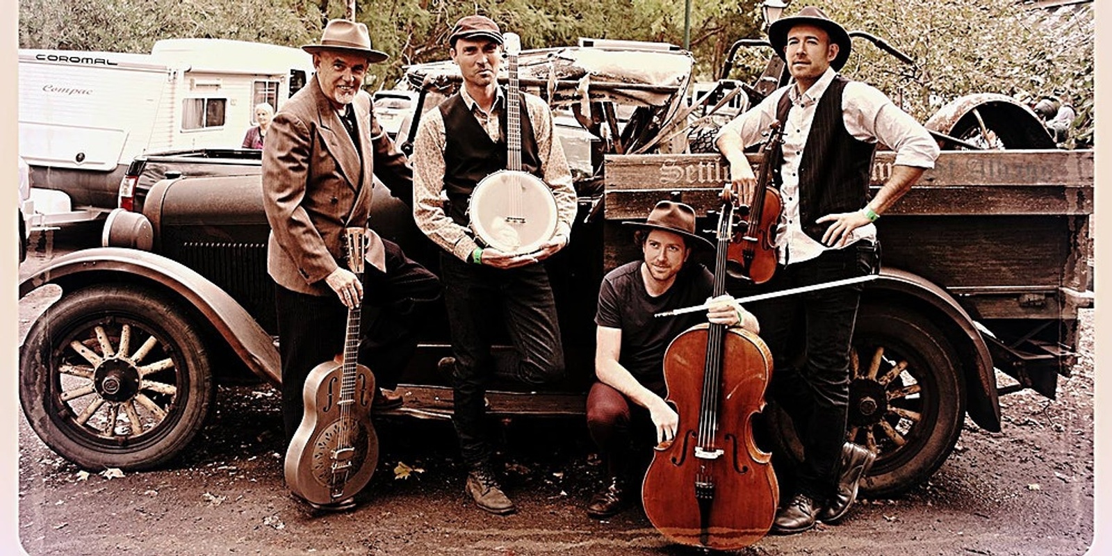 Banner image for Double Bill - Blues Preachers and Narrownecks - Vintage Blues  & Old Time Mountain Music 21 Oct