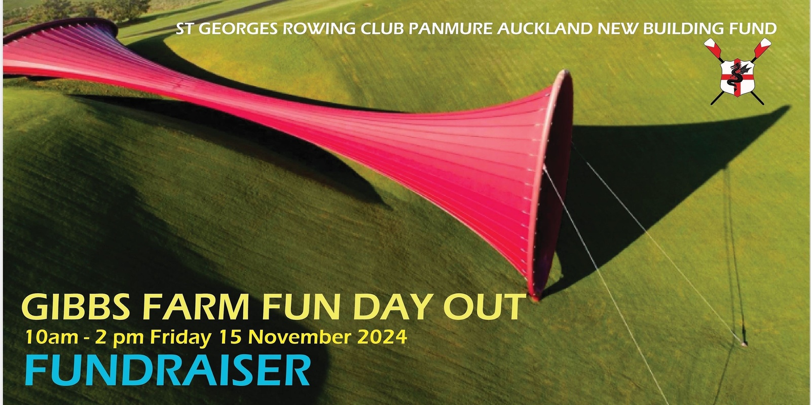 Banner image for Gibbs Farm Sculpture Park Visit St Georges Rowing Club