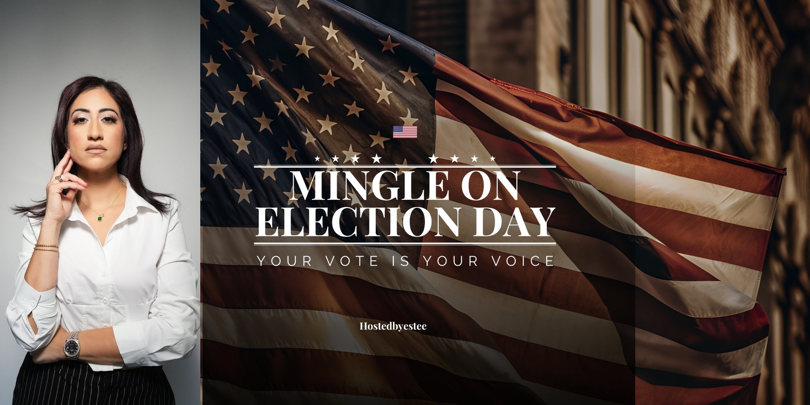 Banner image for Election Day Mix and Mingle Ft. Estee (Kamala)