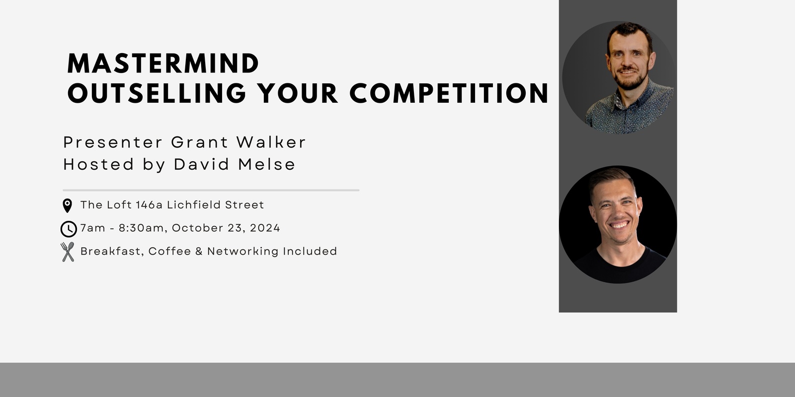 Banner image for Grant Walker Mastermind