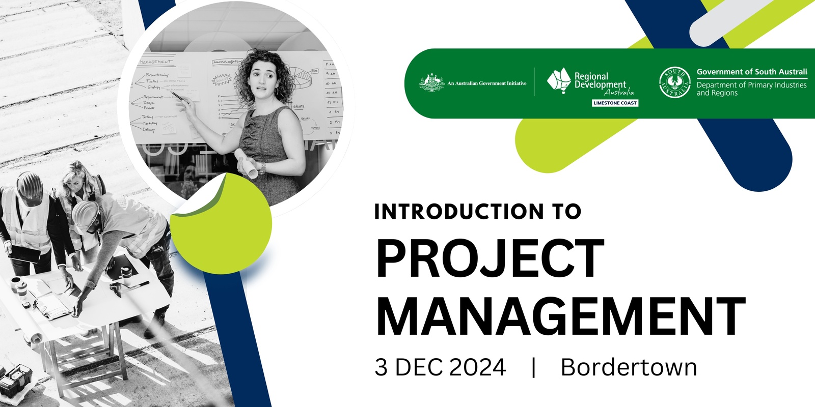 Banner image for Introduction to Project Management - Bordertown