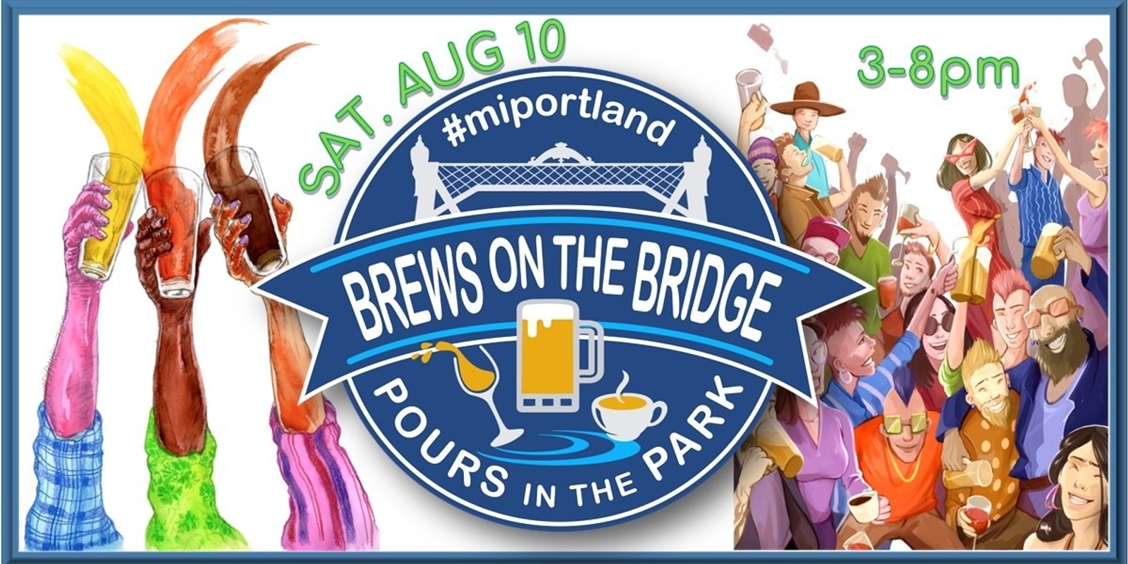 Banner image for BREWs on the Bridge, POURs in the Park