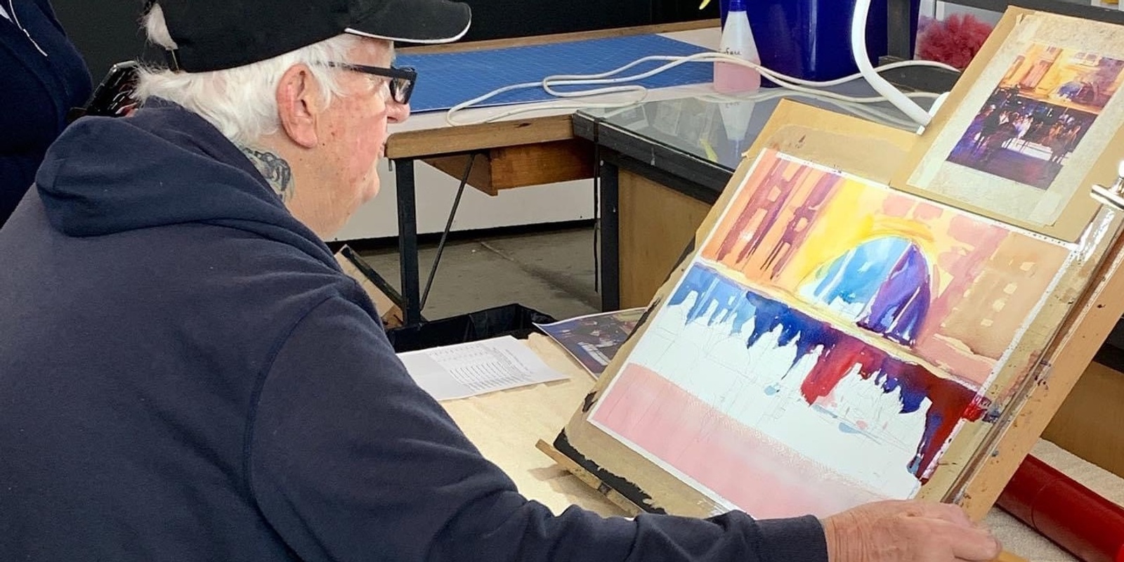 Banner image for Term  4 Watercolour Master Classes - Tutor Richard Jones