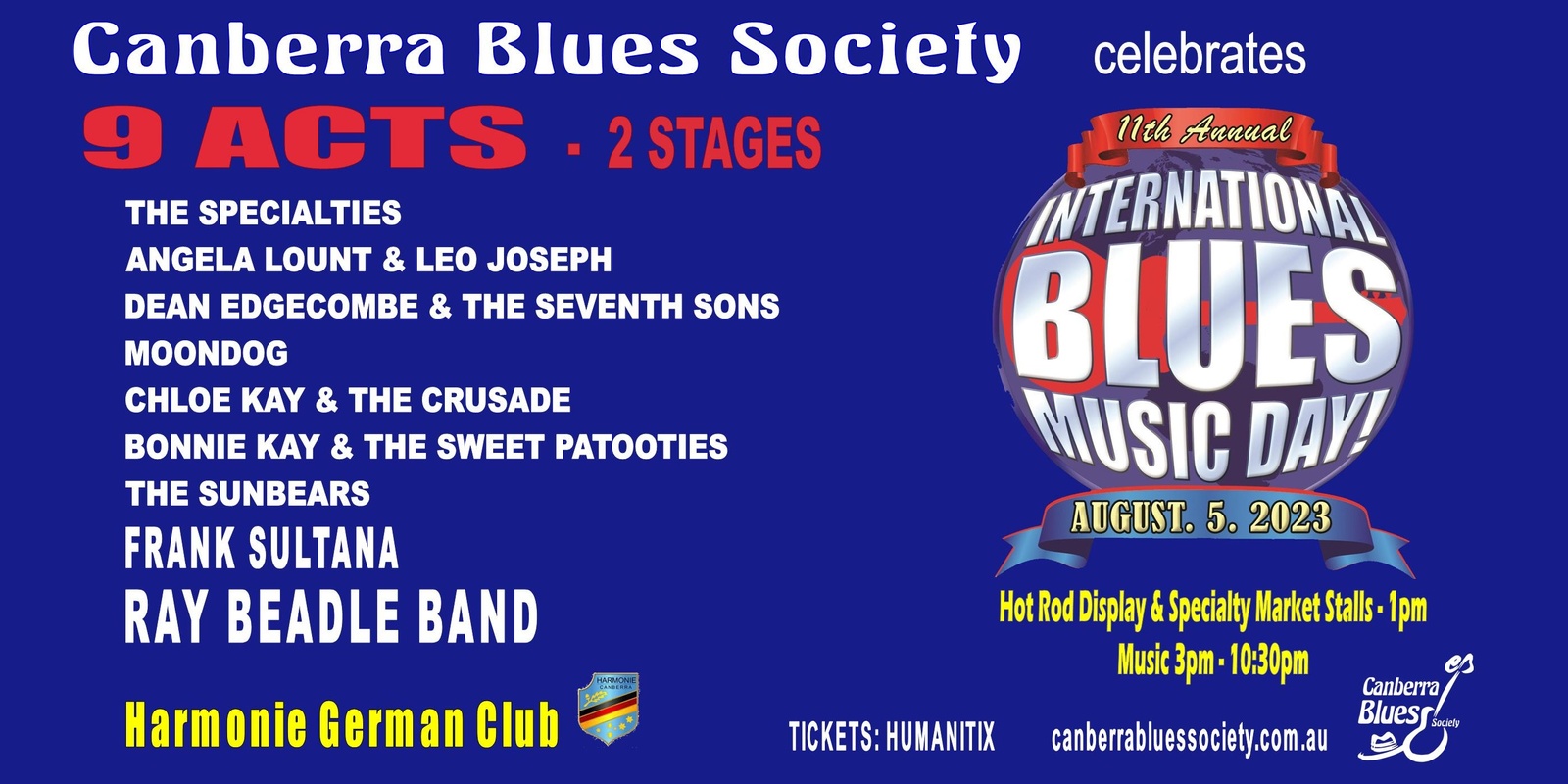 Banner image for International Blues Music Day 2023