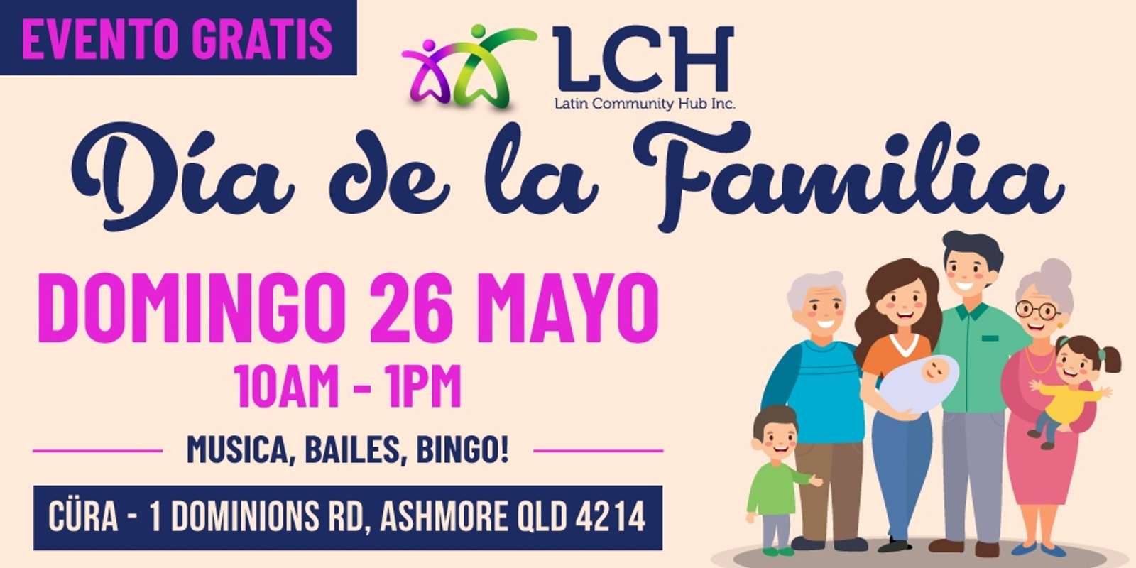 Banner image for LCH - Día de la Familia 👨‍👩‍👧‍👧